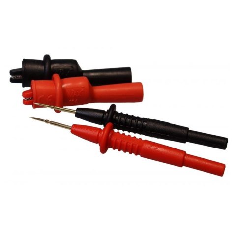 Przewody testowe 4 mm i krokodylki Peaktech MKS-10 Przewody testowe 4 mm i krokodylki Peaktech MKS-10