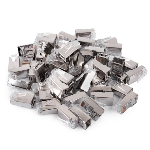 Wtyk RJ45 przelotowy kat.6 FTP PT-RJ456FT-1 25szt Wtyk RJ45 przelotowy kat.6 FTP PT-RJ456FT-1 25szt