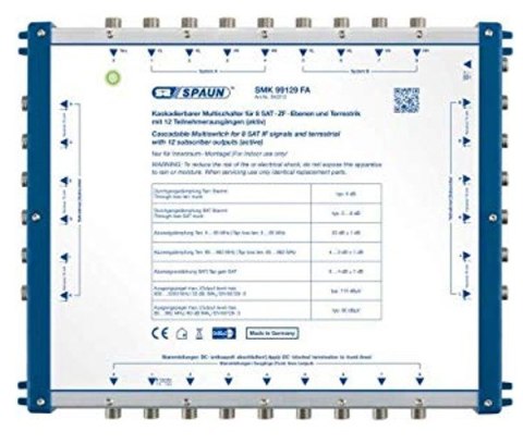 Multiswitch kaskadowy Spaun 9/9 na 12 SMK 99129 FA SPAUN