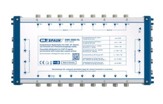 Multiswitch kaskadowy Spaun 9/9 na 8 SMK 9989 FA SPAUN