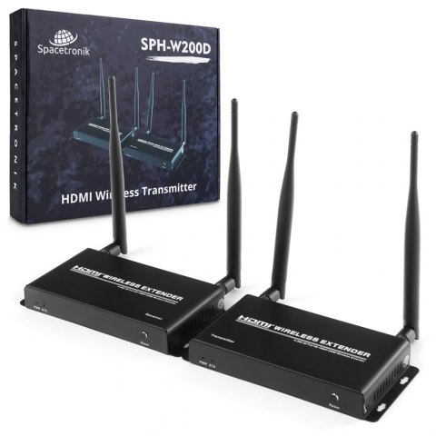Bezprzew. transmiter HDMI Spacetronik SPH-W200D Bezprzew. transmiter HDMI Spacetronik SPH-W200D