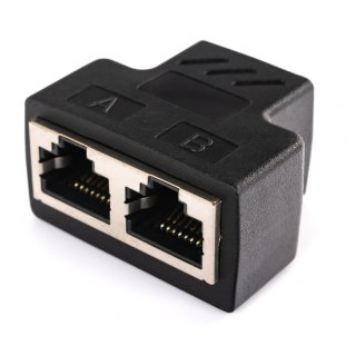 Rozdzielacz sieciowy RJ45 1 na 2 SP-LC21 SPACETRONIK