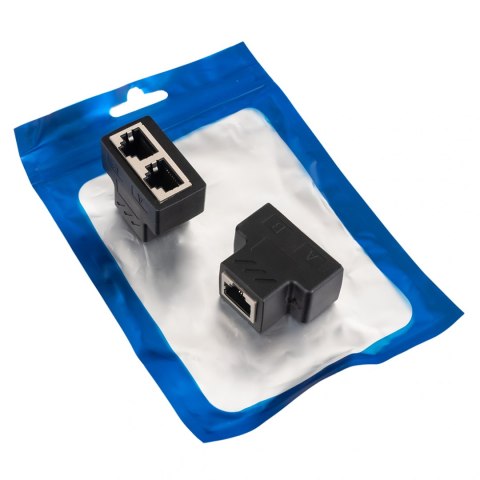 Rozdzielacz sieciowy RJ45 1 na 2 SP-LC21 SPACETRONIK