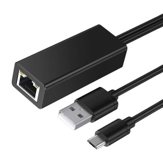 Adapter Micro USB na gniazdo RJ45 SPU-A03 SPACETRONIK