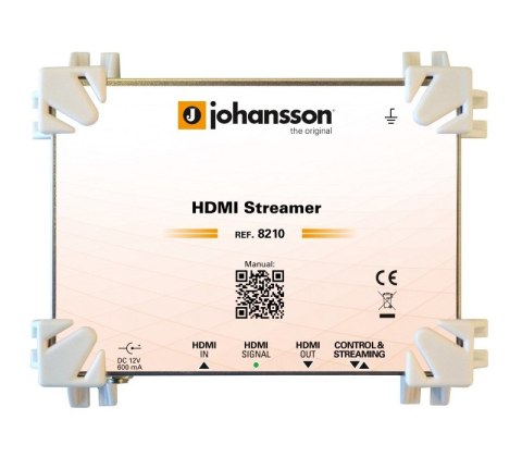 Modulator cyfrowy Johansson 8210 HDMI Streamer IP Modulator cyfrowy Johansson 8210 HDMI Streamer IP