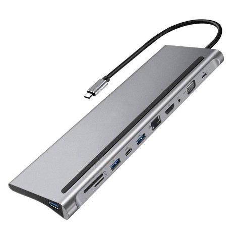 Multiport SPU-M02 USB-C HDMI VGA RJ45 USB 3.0 SD Multiport SPU-M02 USB-C HDMI VGA RJ45 USB 3.0 SD