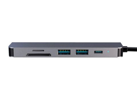 Multiport SPU-M09 USB-C HDMI USB 3.0 SD SPACETRONIK