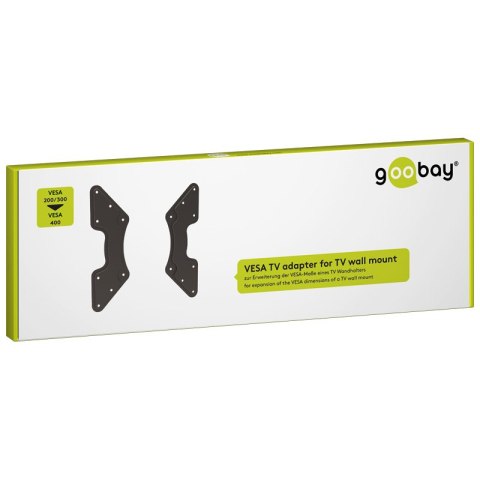 Adapter VESA max. do 400x400 Goobay Adapter VESA max. do 400x400 Goobay