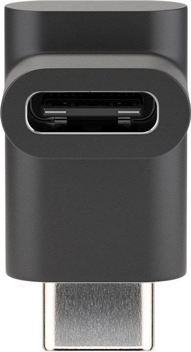 Adapter kątowy USB-C gniazdo-wtyk typu L Goobay Adapter kątowy USB-C gniazdo-wtyk typu L Goobay