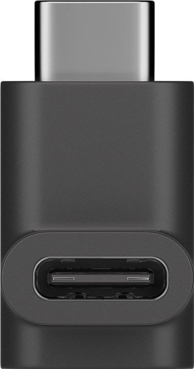 Adapter kątowy USB-C gniazdo-wtyk typu L Goobay Adapter kątowy USB-C gniazdo-wtyk typu L Goobay