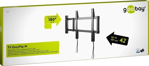 Uchwyt TV EasyFlip M 26"-42" Goobay Uchwyt TV EasyFlip M 26"-42" Goobay