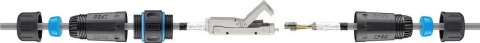 Łącznik kabli sieciowych S/FTP CAT6a IP68 Goobay Łącznik kabli sieciowych S/FTP CAT6a IP68 Goobay
