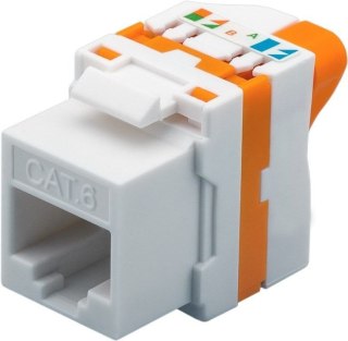 Złącze Keystone RJ45 CAT 6 UTP 250MHz nas. obrot. Goobay