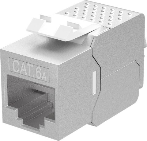 Złącze Keystone RJ45 CAT 6A STP 500MHz Slim-Line Goobay