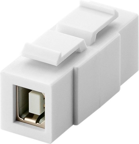 Złącze Keystone przedłużenie kabla USB typu B Złącze Keystone przedłużenie kabla USB typu B