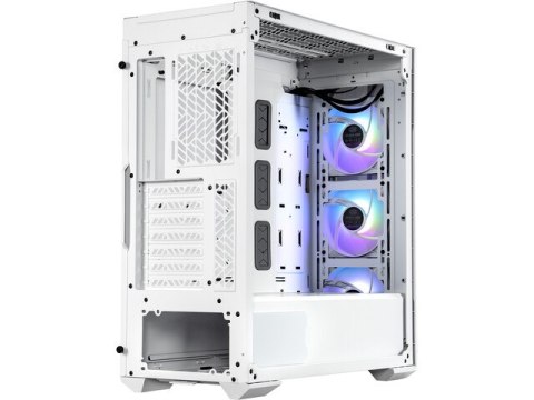 OBUDOWA COOLER MASTER MASTERBOX TD500 V2 MESH MIDI TOWER Z OKNEM LED ARGB BIAŁA + ARGB HUB