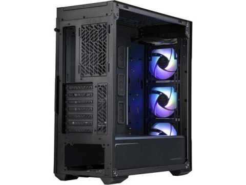 OBUDOWA COOLER MASTER MASTERBOX TD500 V2 MESH MIDI TOWER Z OKNEM LED ARGB CZARNA + ARGB HUB