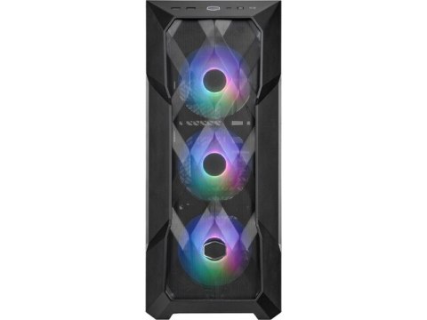 OBUDOWA COOLER MASTER MASTERBOX TD500 V2 MESH MIDI TOWER Z OKNEM LED ARGB CZARNA + ARGB HUB