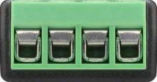 Złącze zaciskowe 4-pinowe Jack 3.5mm Goobay