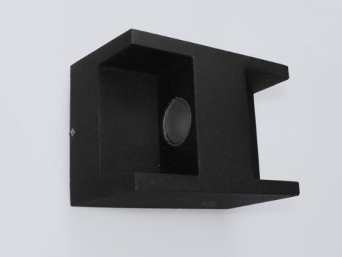 Oprawa elewacyjna LED Cissa 2x2W WW czarna Oprawa elewacyjna LED Cissa 2x2W WW czarna