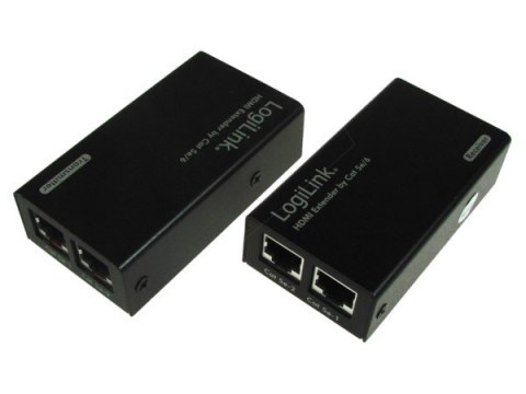 HDMI Extender 30m po skrętce 2xCat5e/6 LogiLink HDMI Extender 30m po skrętce 2xCat5e/6 LogiLink