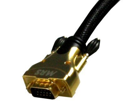 Kabel VGA 10m MRS-178 RGBHV złocony z filtrem