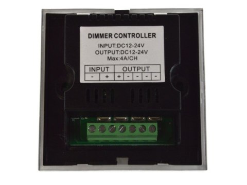 Ściemniacz LED dotykowy 4x4A 12-24V czarny