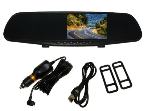 Car DVR 4,3" w lusterku 720p Car DVR 4,3" w lusterku 720p
