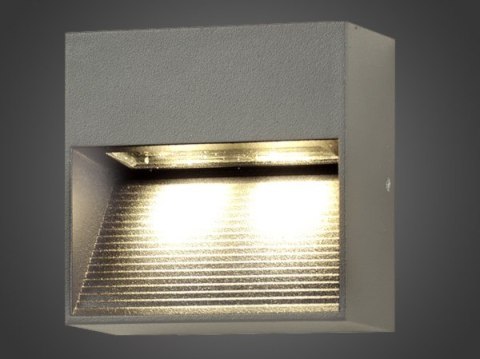 Oprawa elewacyjna LED Ninion 2W DW szara Oprawa elewacyjna LED Ninion 2W DW szara
