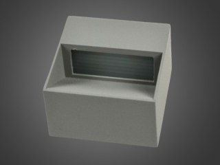 Oprawa elewacyjna LED Ninion 2W DW szara