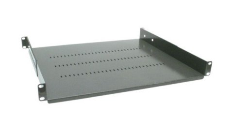 Półka regulowana 19" 1U głębokość 450mm grafitowa Półka regulowana 19" 1U głębokość 450mm grafitowa