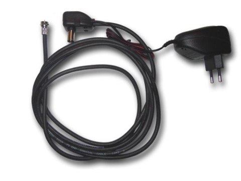 Antena TV pokojowa czarna DVB-T Antena TV pokojowa czarna DVB-T