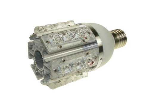 Żarówka uliczna LED E40 6 sekcji I 18W CW Żarówka uliczna LED E40 6 sekcji I 18W CW