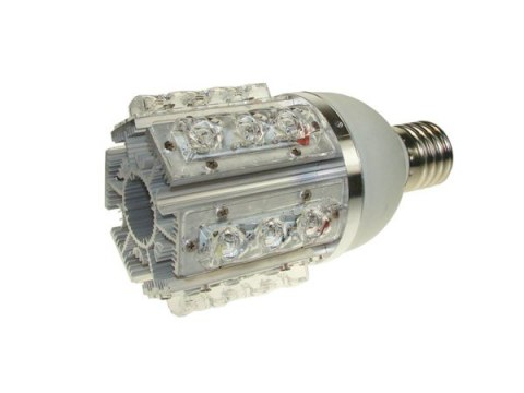 Żarówka uliczna LED E40 6 sekcji II 18W DW. Żarówka uliczna LED E40 6 sekcji II 18W DW.