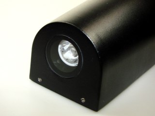 Oprawa elewacyjna LED Niles 4W WW czarna *