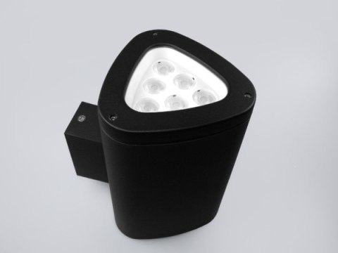 Oprawa elewacyjna LED Secga 6W WW czarna IP54 Oprawa elewacyjna LED Secga 6W WW czarna IP54