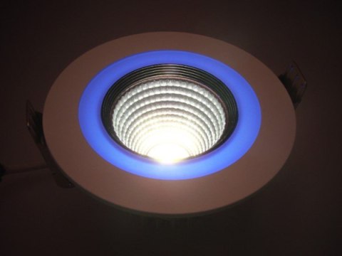 Downlight LED COB CALON 7W+3W biały dzienny+nie - Downlight LED COB CALON 7W+3W biały dzienny+nie -