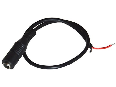 Gniazdo DC 2,1/5,5 na kablu 30cm op/100 Gniazdo DC 2,1/5,5 na kablu 30cm op/100