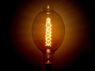 Żarówka węglowa Selikrot BT180 60W E27 round BIG
