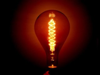 Żarówka węglowa Seliluf PS165 60W E27 round BIG