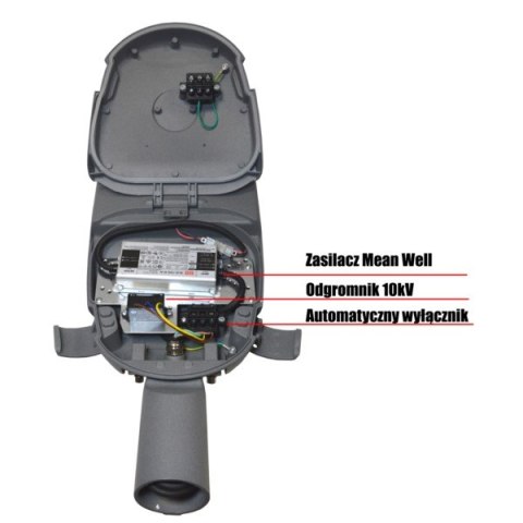 Lampa uliczna LED Rand 100W 4000K IP66 Nichia Lampa uliczna LED Rand 100W 4000K IP66 Nichia