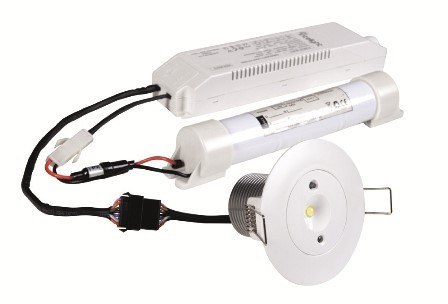 Oprawa awaryjna LED Starlet White 3W 3h podtynkowa Oprawa awaryjna LED Starlet White 3W 3h podtynkowa