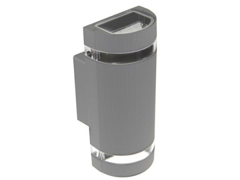 Oprawa elewacyjna Kortek 2x GU10 szary RAL7040 Oprawa elewacyjna Kortek 2x GU10 szary RAL7040