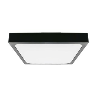 Plafon V-TAC 30W LED Kwadrat IP44 42x42cm Czarny VT-8630B-SQ 4000K 3000lm