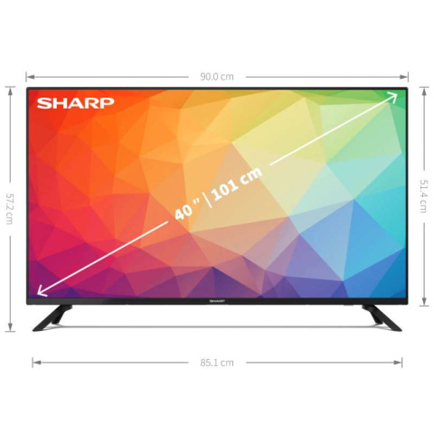 Sharp 40FG2EA Telewizor 40" Android TV Harman Kardon