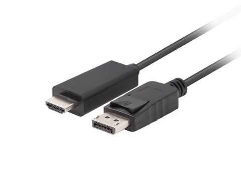 KABEL DISPLAYPORT(M) V1.1 ->HDMI(M) 3M CZARNY LANBERG KABEL DISPLAYPORT(M) V1.1 ->HDMI(M) 3M CZARNY LANBERG