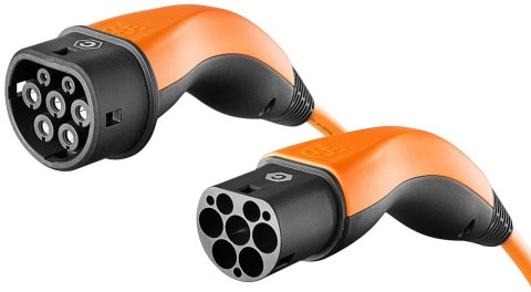Kabel EV PHEV Type 2 LAPP 22kW 32A pomarańczowy 5m Kabel EV PHEV Type 2 LAPP 22kW 32A pomarańczowy 5m