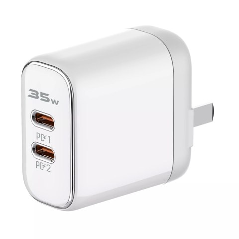 Ładowarka 2x USB-C 35W kabel USB-C USB-C