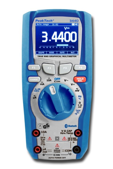 Dekada indukc. z przeł. przesuwnymi PeakTech 3290
