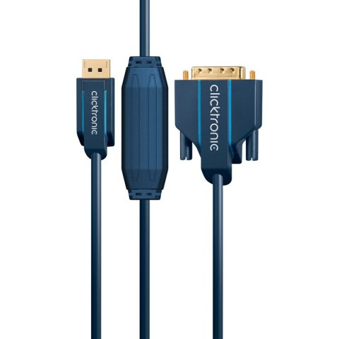 Kabel DVI-D (18+1) Single Link - HDMI Goobay 2m